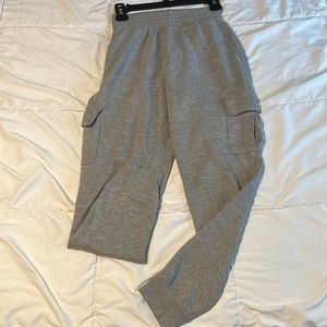 Grey sweats